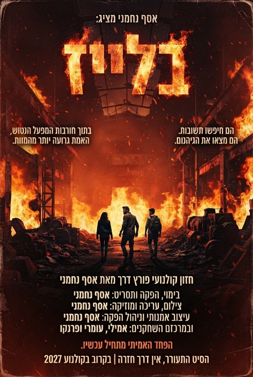 הפוסטר הסופי // בלייז